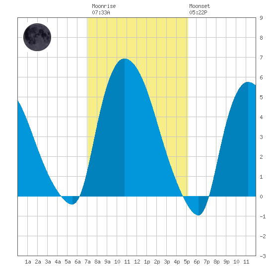 Tide chart for Hell Gate, Wards Island on 2025/01/29
