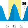 Tide chart for Little Back River, Hwy 17, Savannah River, South Carolina on 2024/01/30