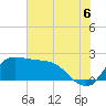 Tide chart for entrance, Mermentau River, Louisiana on 2025/07/6