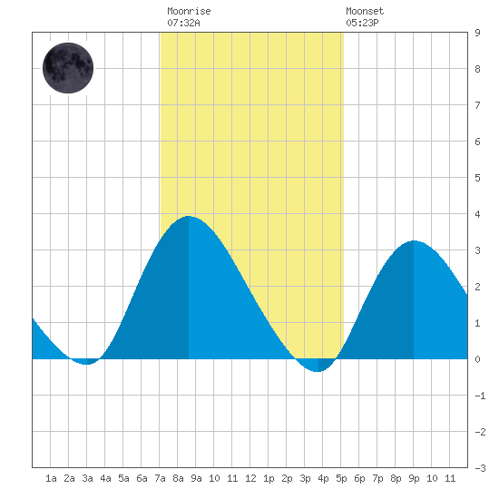 Tide chart for Navesink River on 2025/01/29