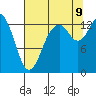 Tide chart for Olympia, Washington on 2023/08/9