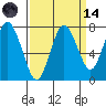 Tide chart for Palix River, South Fork, Willapa Bay, Washington on 2023/09/14