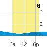 Tide chart for ICWW, Paris Road Bridge, Louisiana on 2025/05/6