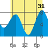 Tide chart for Ocean Shores, Washington on 2024/05/31