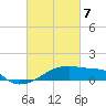 Tide chart for Point Chevreuil, Atchafalaya Bay, Louisiana on 2021/03/7