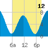 Tide chart for Below Spring Bluff, Georgia on 2025/06/12