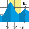 Tide chart for Roche Harbor, Washington on 2024/01/31