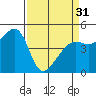 Tide chart for San Francisco, California on 2024/03/31