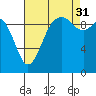 Tide chart for Sneeoosh Beach, Washington on 2021/08/31