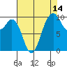 Tide chart for Sneeoosh Beach, Washington on 2023/08/14