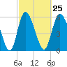 Tide chart for Wolf Island, Georgia on 2024/02/25