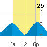 Tide chart for Canova Beach, Florida on 2022/07/25