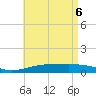 Tide chart for Alligator Bayou, Florida on 2025/05/6