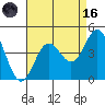 Tide chart for Catalina Harbor, Santa Catalina Island, California on 2023/08/16