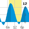 Tide chart for Ceylon, Woodbine, Satilla River, Georgia on 2021/01/12