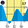 Tide chart for Cosmopolis, Chehalis River, Washington on 2023/06/17