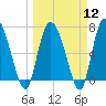Tide chart for Dallas Bluff, Julienton River, Georgia on 2024/03/12