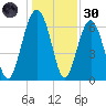 Tide chart for Distant Island, South Carolina on 2024/12/30