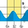 Tide chart for Ano Nuevo Island, California on 2023/03/9