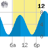 Tide chart for Eagle Neck South, Georgia on 2025/05/12