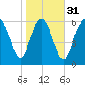 Tide chart for Egg Islands, Georgia on 2024/01/31