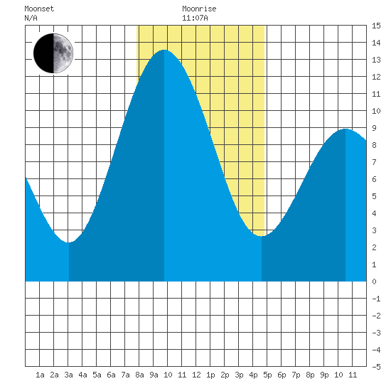 Gig Harbor tide chart for Wednesday, January 17, 2024