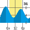 Youngs Bay tide chart for Wednesday, January 31, 2024