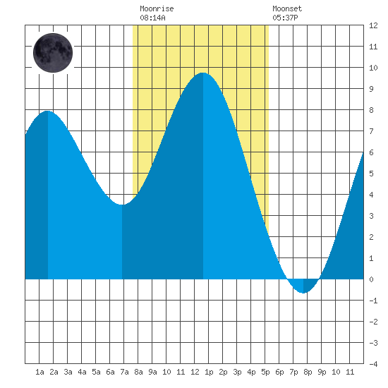 Youngs Bay tide chart for Wednesday, January 29, 2025