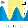 Youngs Bay tide chart for Saturday, April 12, 2025