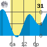 Youngs Bay tide chart for Sunday, May 31, 2026