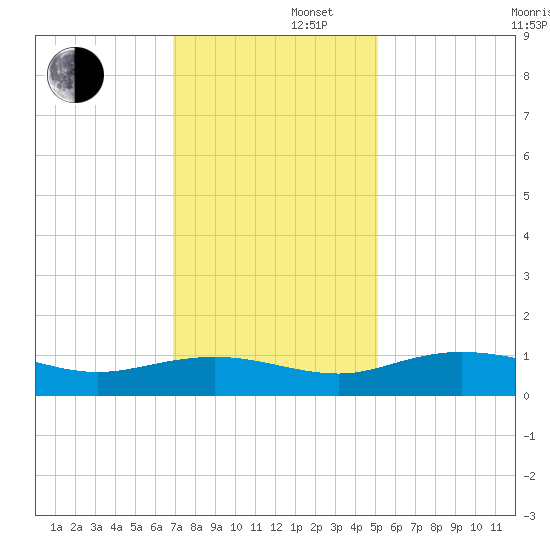 Grahamville tide chart for Friday, November 22, 2024
