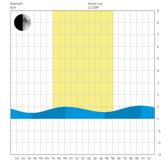 Grahamville tide chart for Friday, November 28, 2025