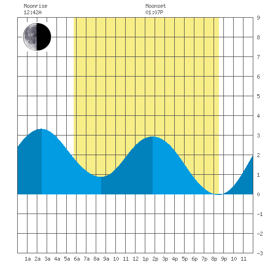 Grant Line Canal bridge tide chart for Friday, June 28, 2024