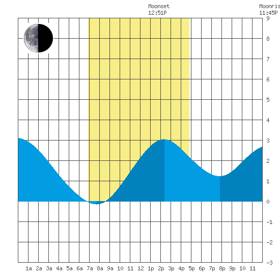 Grant Line Canal bridge tide chart for Friday, November 22, 2024