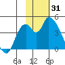 Grant Point tide chart for Saturday, January 31, 2026