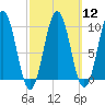 Petit Manan Bar tide chart for Tuesday, March 12, 2024