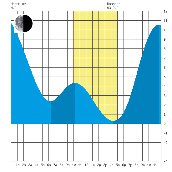 Hagemeister Island tide chart for Friday, November 22, 2024