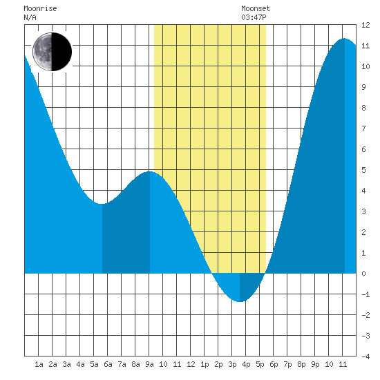 Hagemeister Island tide chart for Tuesday, November 11, 2025