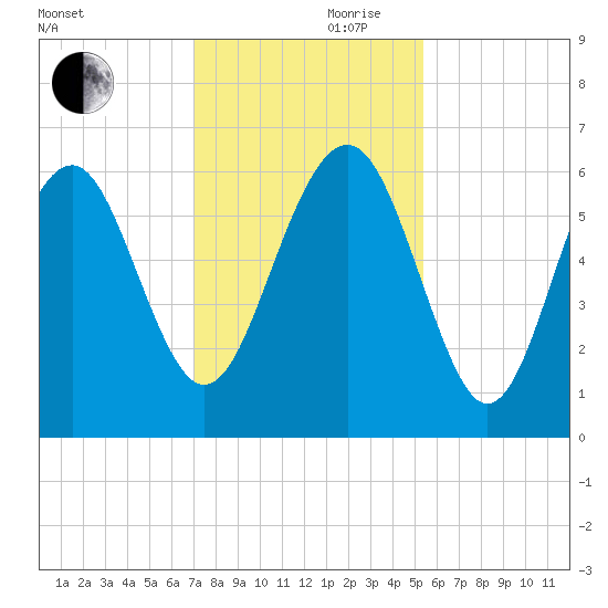 Golden Isles Entrance tide chart for Friday, November 28, 2025