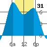San Juan Island tide chart for Friday, January 31, 2025