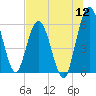 Harrietts Bluff tide chart for Tuesday, July 12, 2022