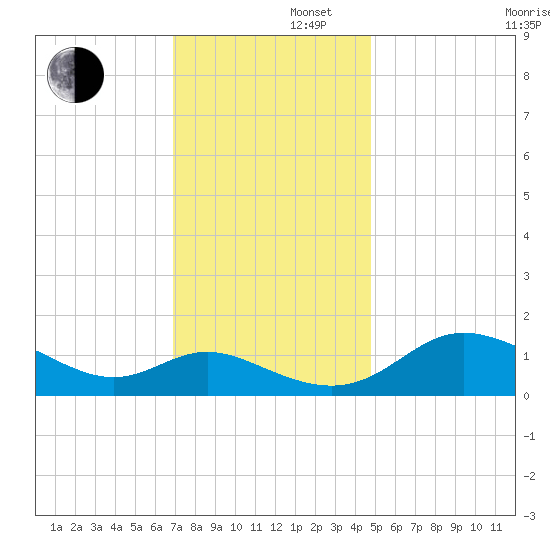 Avalon tide chart for Friday, November 22, 2024