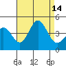 Avalon tide chart for Thursday, August 14, 2025