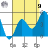 Avalon tide chart for Saturday, August 9, 2025