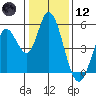 Hog Island tide chart for Tuesday, January 12, 2021