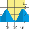 Hog Island tide chart for Thursday, July 11, 2024