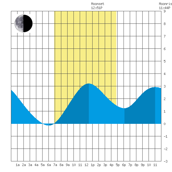 Whiskey Slough tide chart for Friday, November 22, 2024