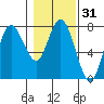 Rialto Beach tide chart for Sunday, January 31, 2021