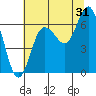 Rialto Beach tide chart for Wednesday, July 31, 2024
