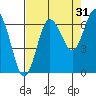 Rialto Beach tide chart for Saturday, August 31, 2024